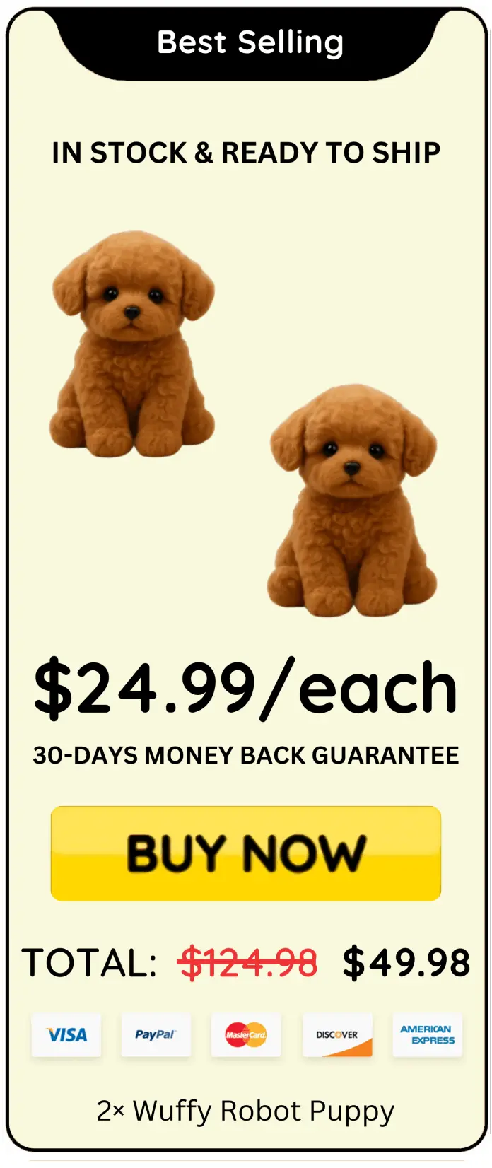 Wuffy Robot Puppy offer price