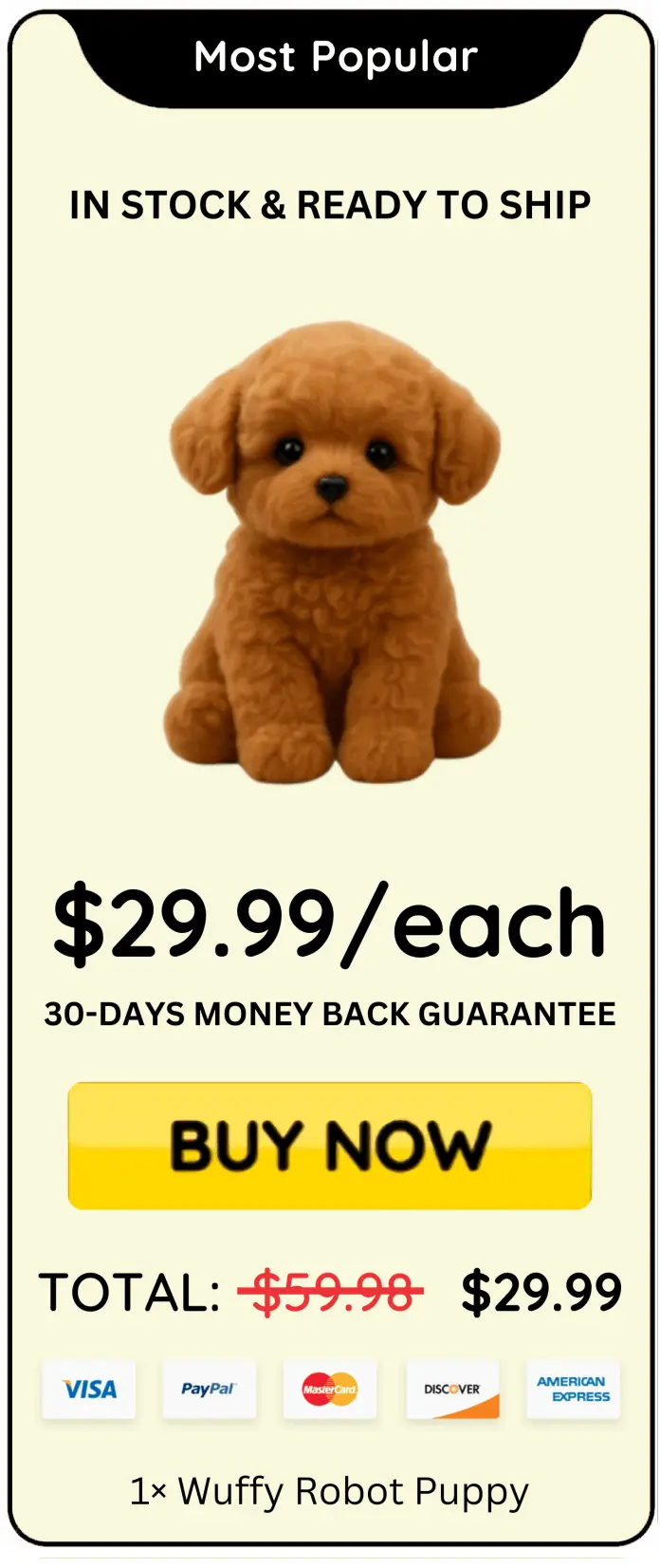 Wuffy Robot Puppy offer price